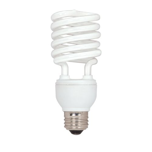 Satco 26W Mini Spiral Compact Fluorescent, T2, 2700K, 82 CRI, E26 Medium Base, 120 Volt